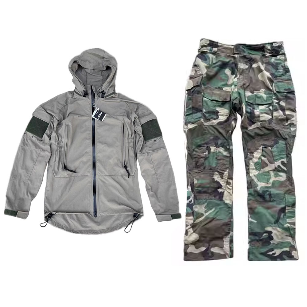 Windproof Jacket Softshell - Jaqueta tática Tom ORC cinza soft