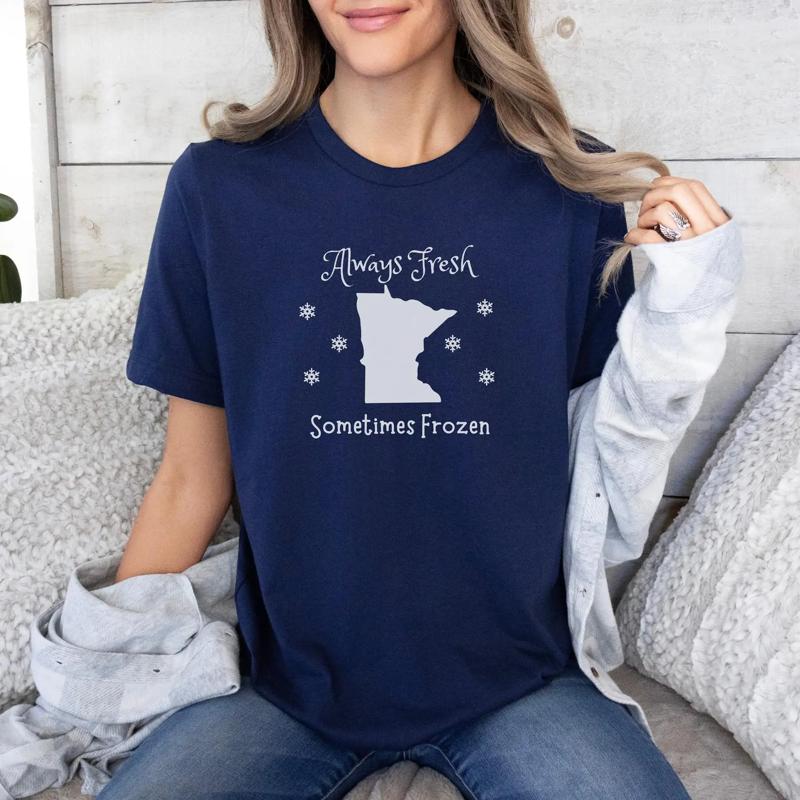 Winter Clothing Ideas - Camiseta Engraçada de Minnesota, Ideia de
