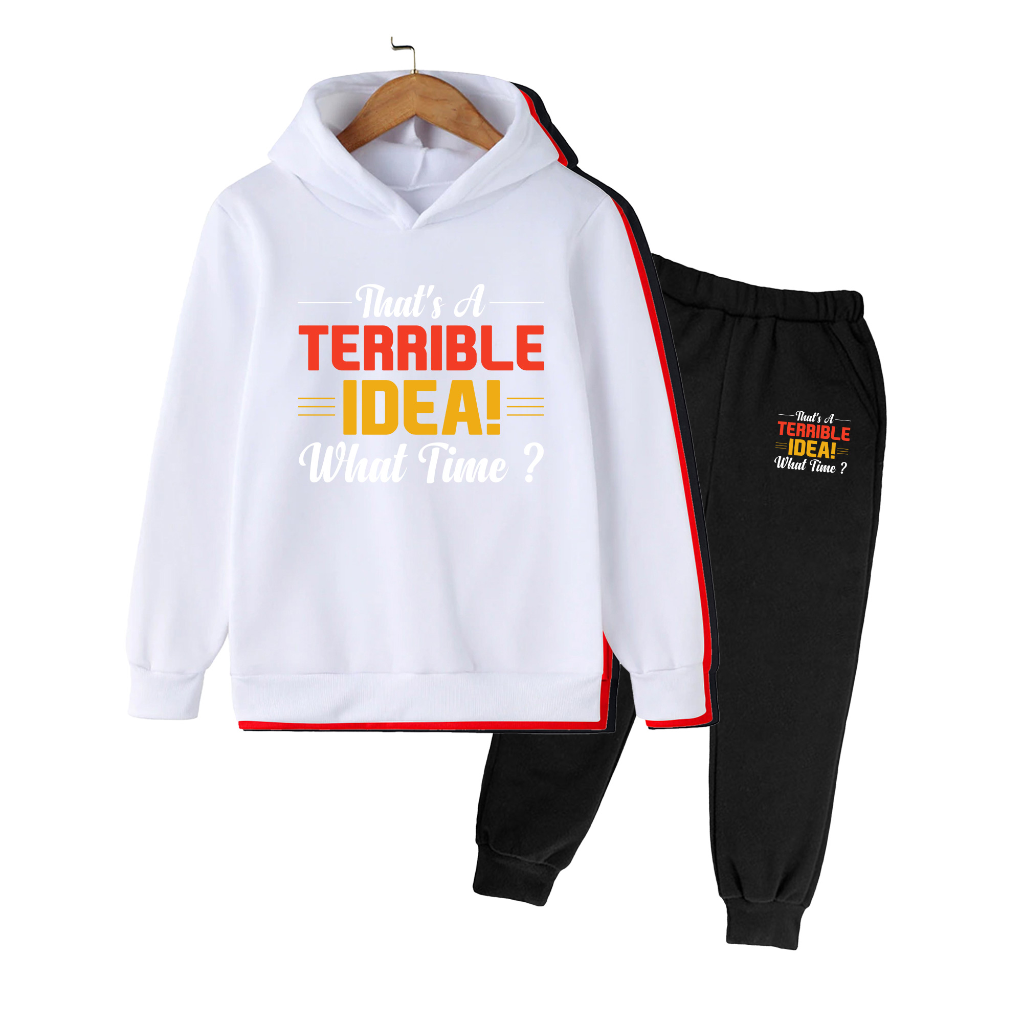 Winter Clothing Ideas - Conjunto de Moletom e Calças para