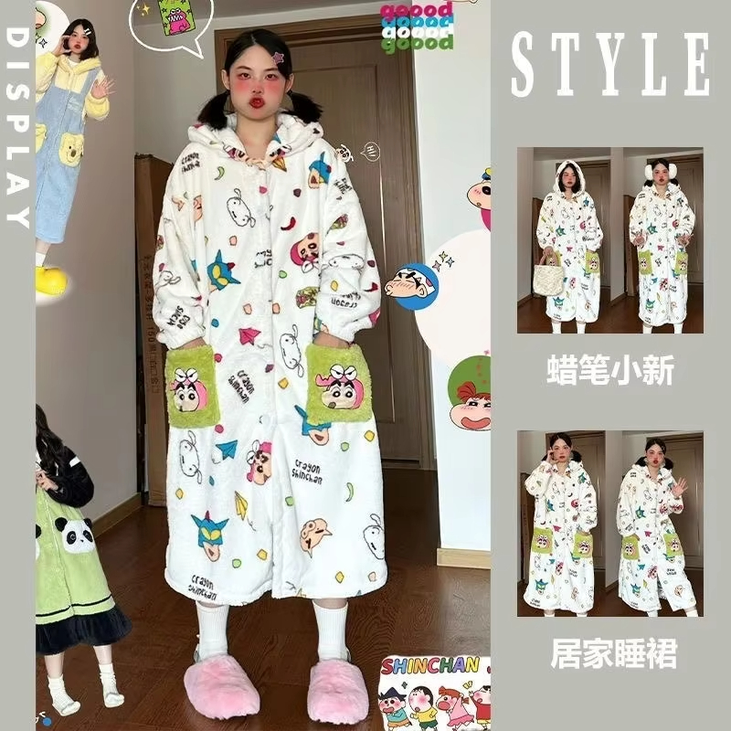 Winter Clothing Cute - Conjunto de Pijama Feminino Kawaii Anime