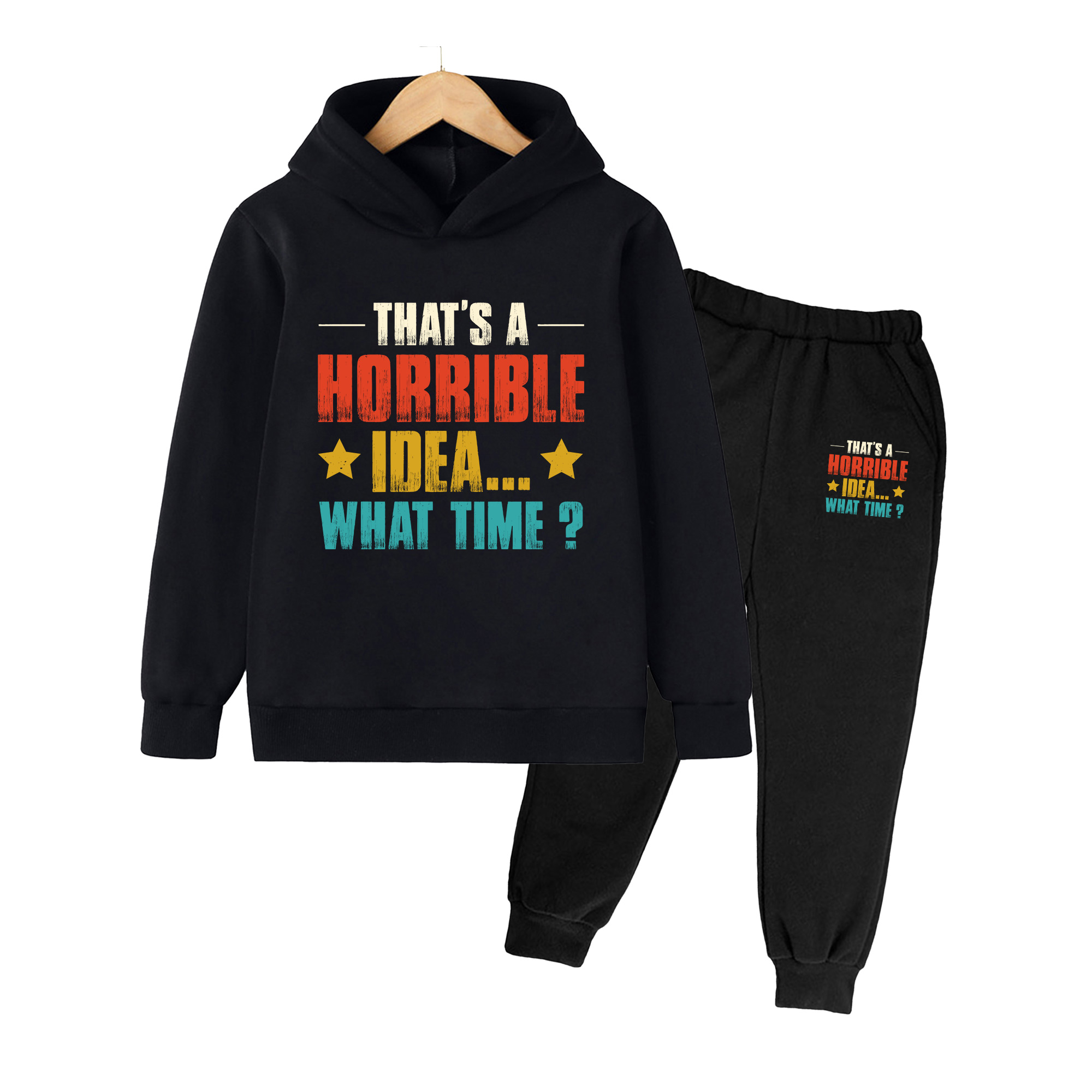 Winter Clothing Ideas - Conjunto de moletom com capuz e