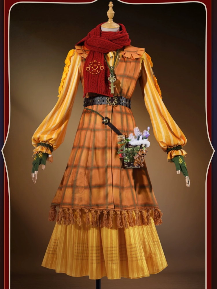Winter Clothing Game - Fantasia de Cosplay de Jardineira do
