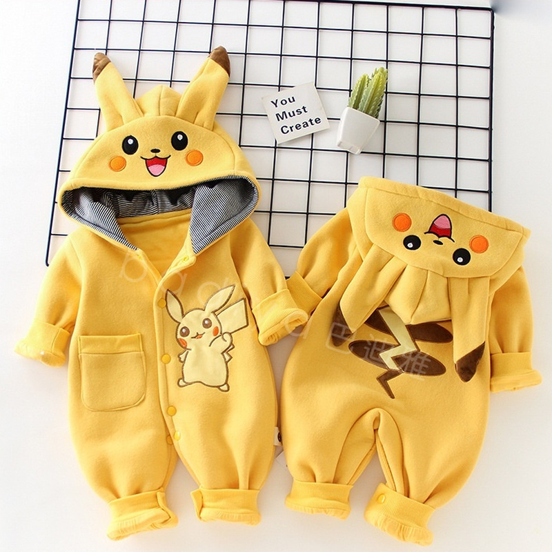Winter Clothing Cute - Pijamas de Bebê de Monstros de