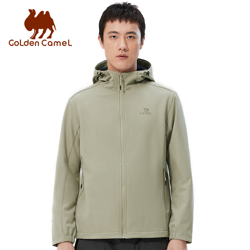 Windproof Jacket Softshell - Jaquetas de Caminhada GOLDEN CAMEL para
