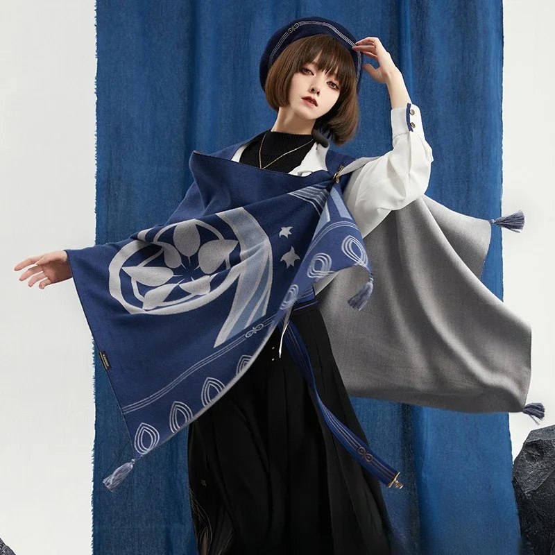 Winter Clothing Game - Genshin impacto cosplay traje andarilho cachecol