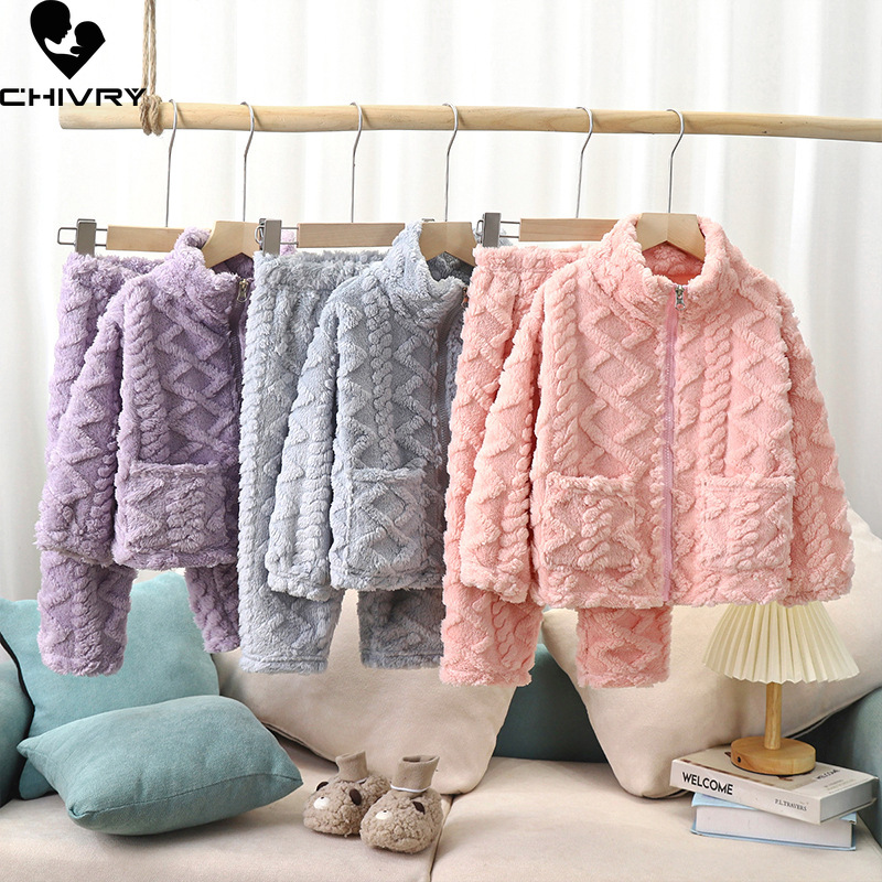 Pijama de flanela engrossado p - Winter Clothing Baby Girl avaliação e preço