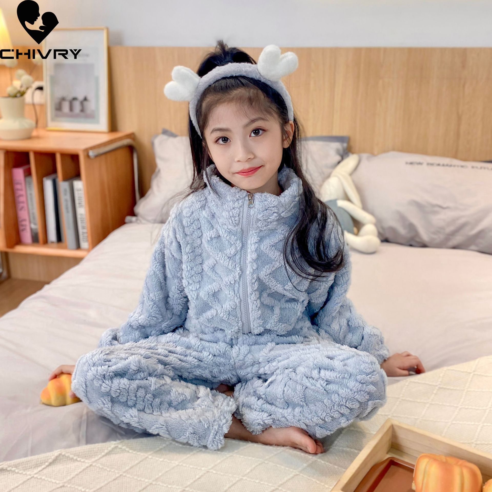 Pijama de flanela engrossado p - Winter Clothing Baby Girl avaliação e preço