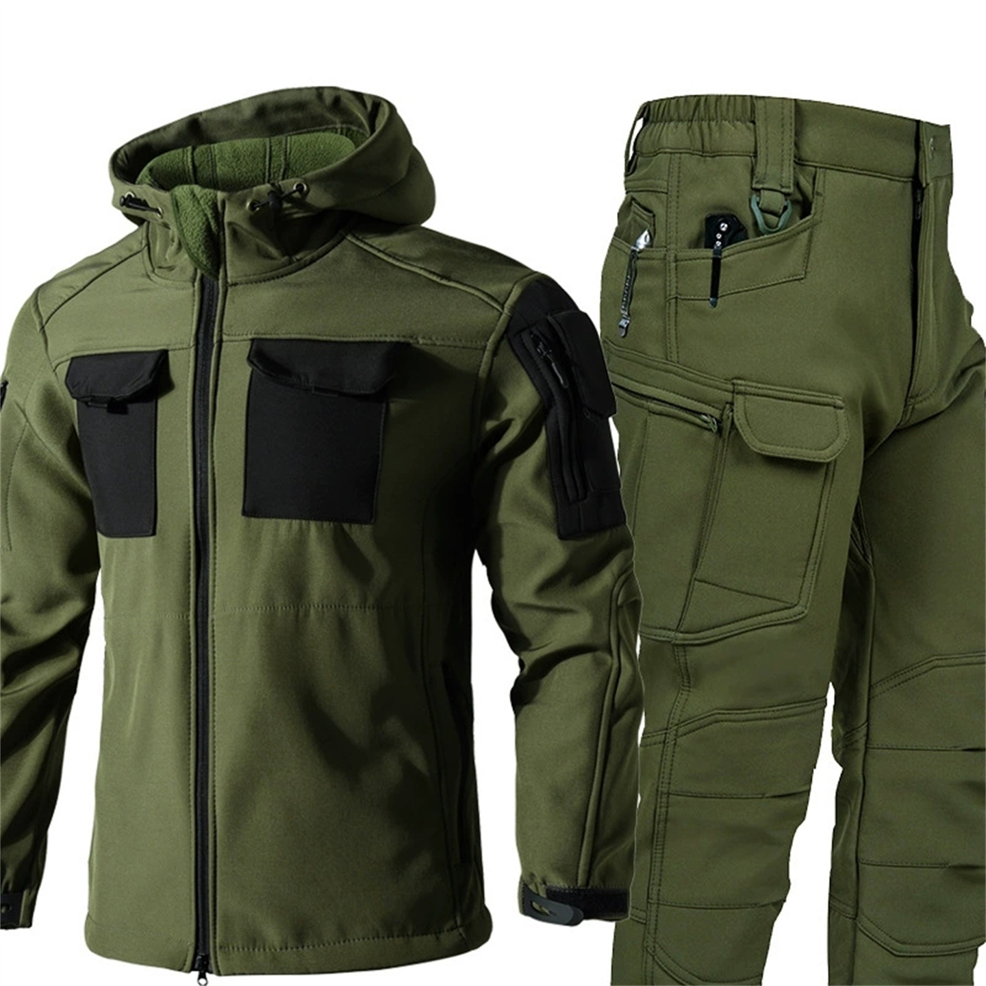 Inverno ao ar livre térmico ma - Windproof Jacket Softshell avaliação e preço
