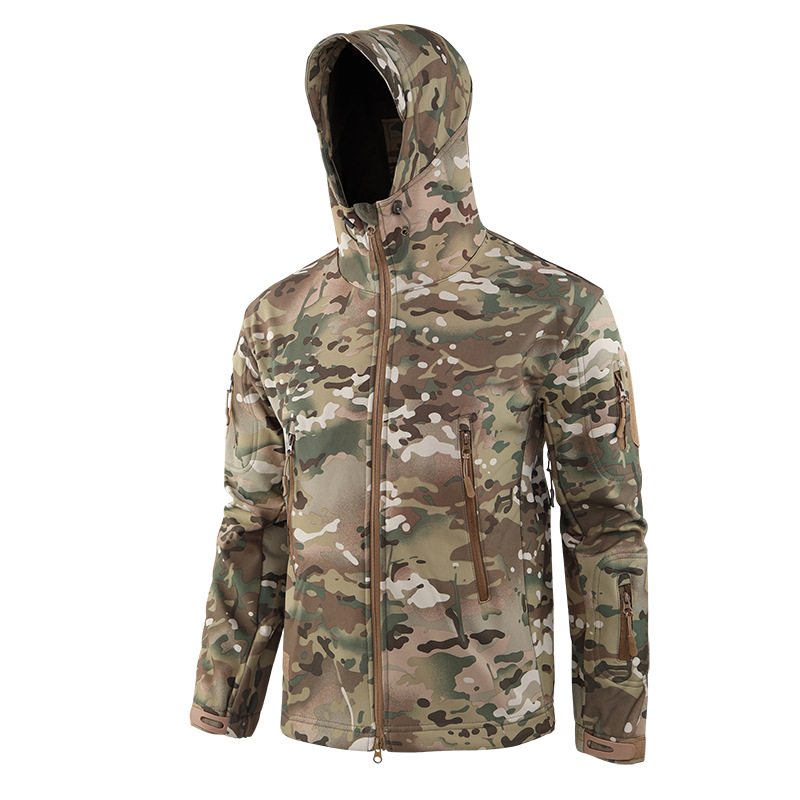 Conjunto de camuflagem de aven - Windproof Jacket Softshell avaliação e preço