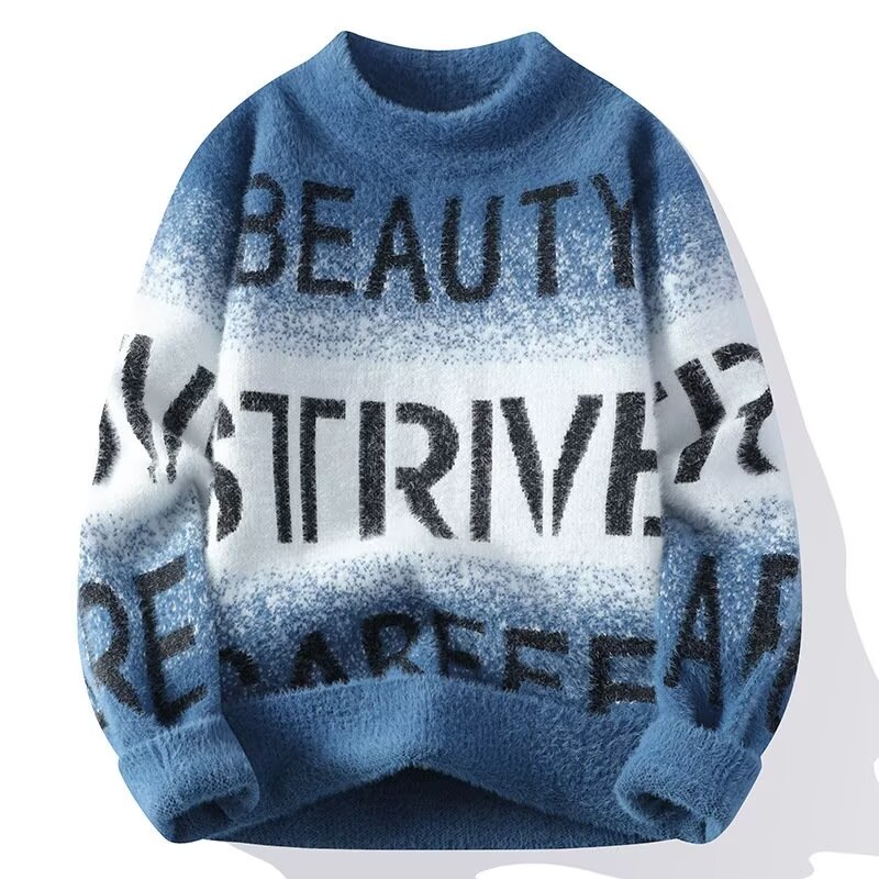 Outono inverno suéteres mascul - Winter Clothing Men Style avaliação e preço