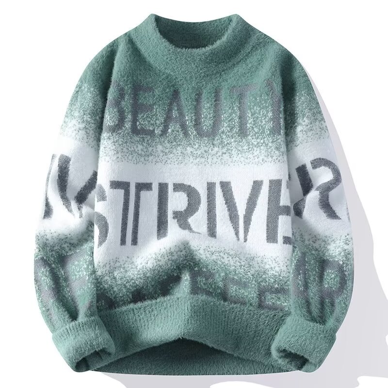 Outono inverno suéteres mascul - Winter Clothing Men Style avaliação e preço