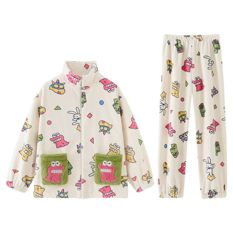 Conjunto de Pijama Feminino Ka - Winter Clothing Cute avaliação e preço