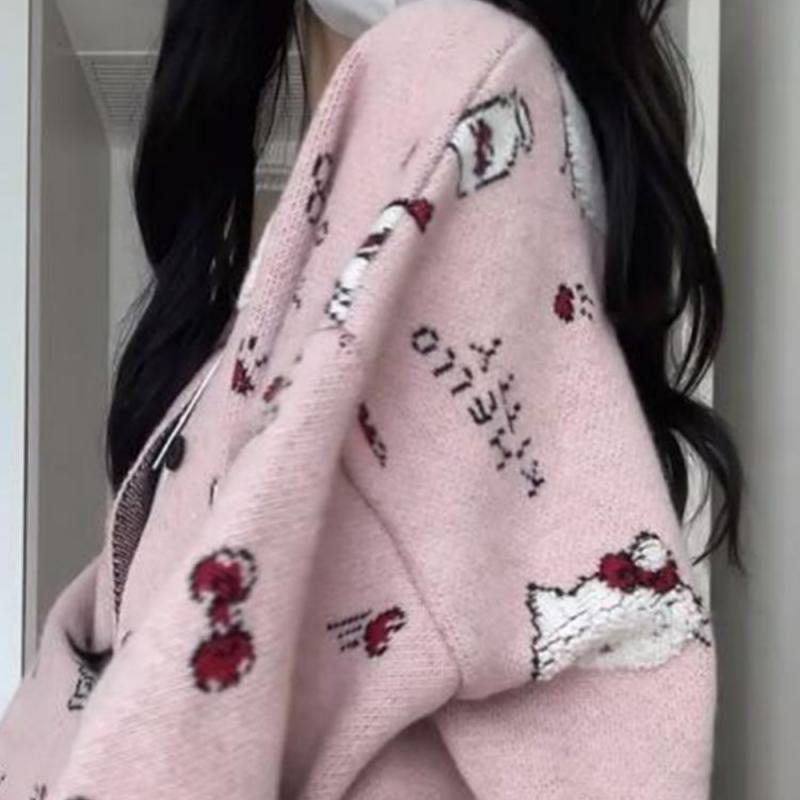 Olá kitty kawaii feminino card - Winter Clothing Cute avaliação e preço