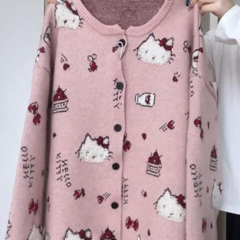 Olá kitty kawaii feminino card - Winter Clothing Cute avaliação e preço