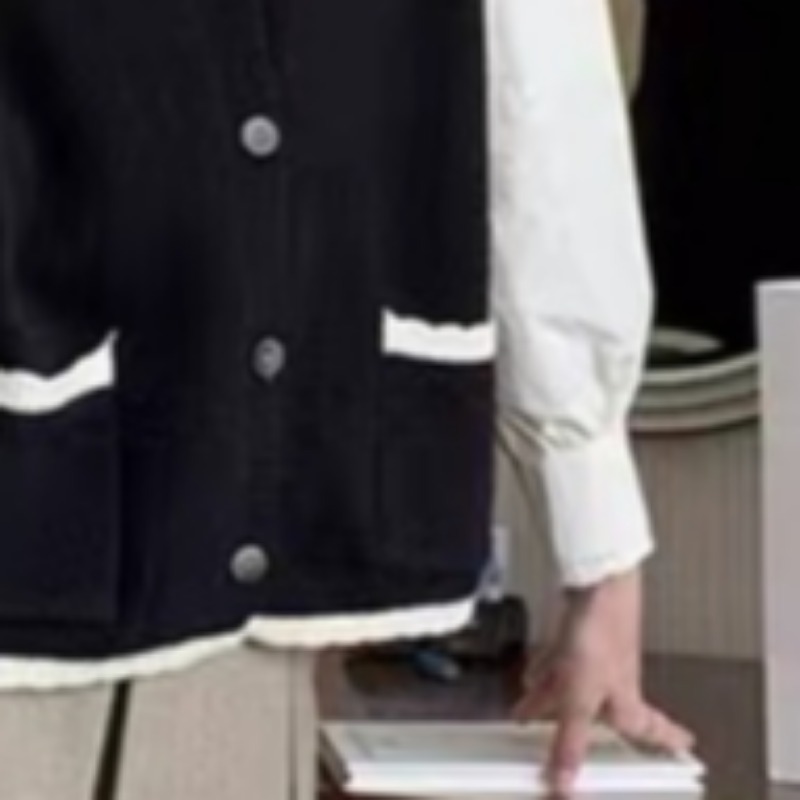 Estilo preppy camisola colete  - Winter Clothing Cute avaliação e preço