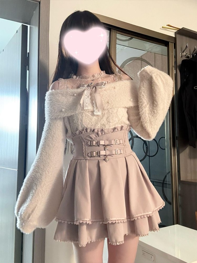 Suéter japonês estilo lolita,  - Winter Clothing Cute avaliação e preço