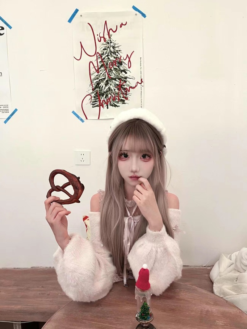 Suéter japonês estilo lolita,  - Winter Clothing Cute avaliação e preço