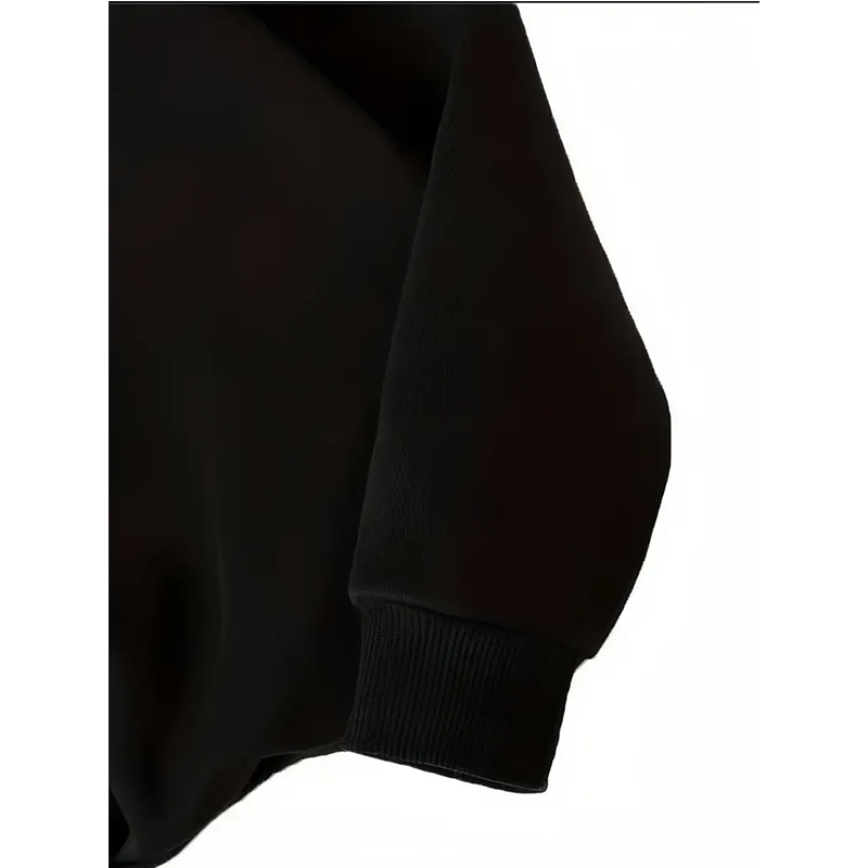 Slogan de moletons pretos femi - Winter Clothing Ideas avaliação e preço