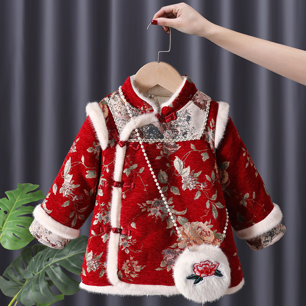Inverno bebê meninas hanfu cri - Winter Clothing Baby Girl avaliação e preço