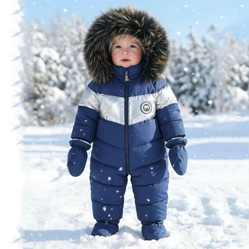 Macacão de Inverno para Bebê R - Winter Clothing Baby Girl avaliação e preço