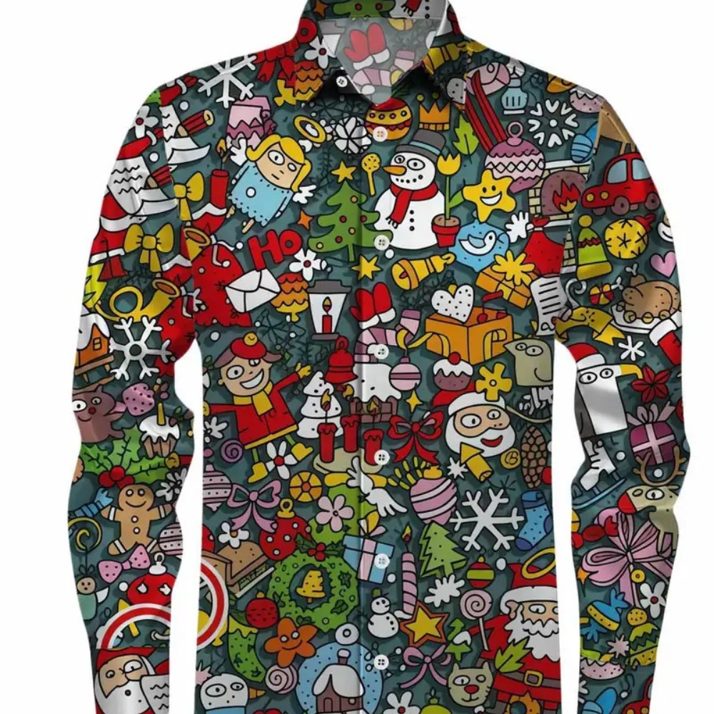 Camisa masculina de manga comp - Winter Clothing Ideas avaliação e preço