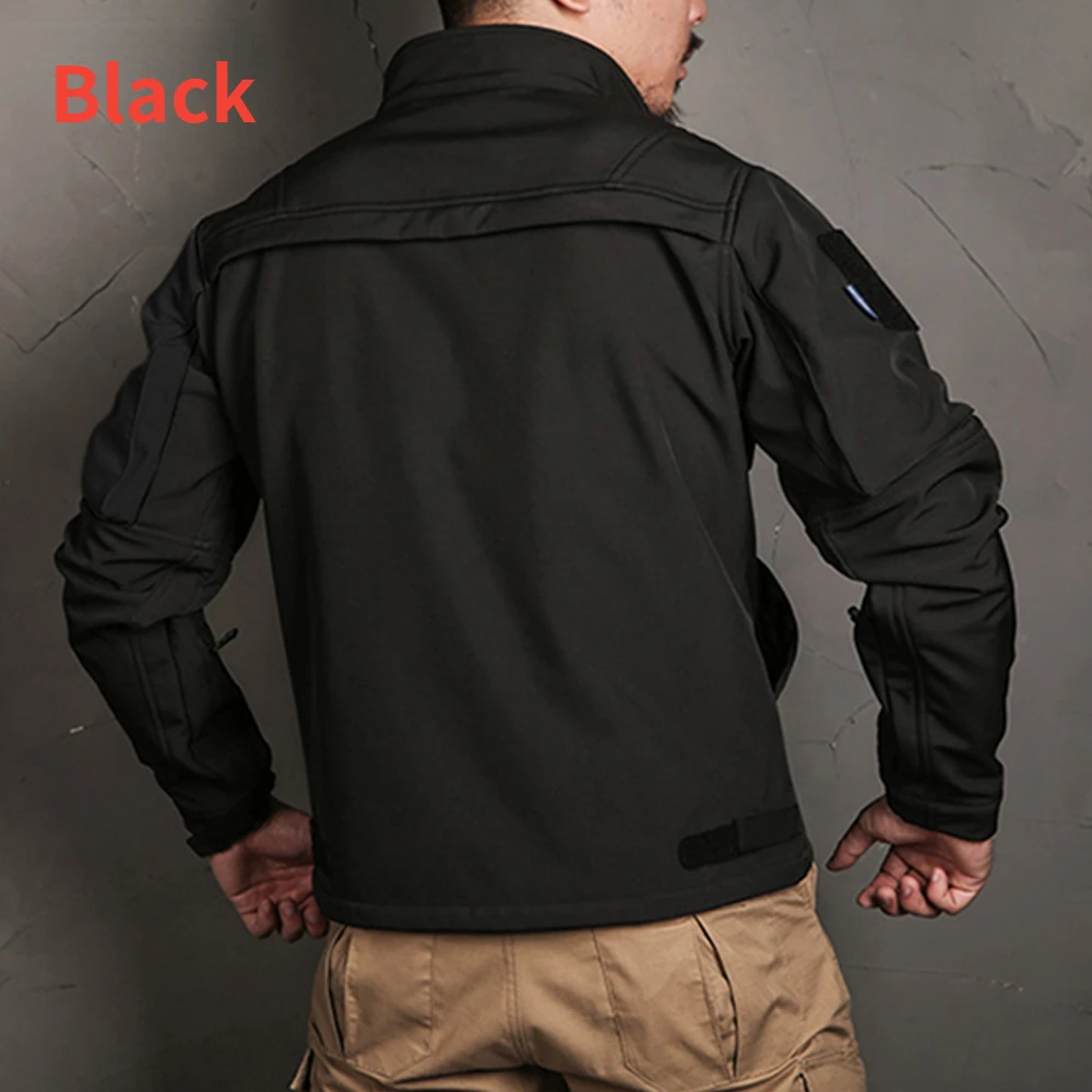 Conjunto tático de pele de tub - Windproof Jacket Softshell avaliação e preço