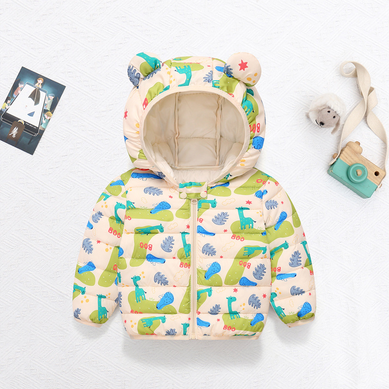 Casaco de algodão infantil, ja - Winter Clothing Baby Girl avaliação e preço