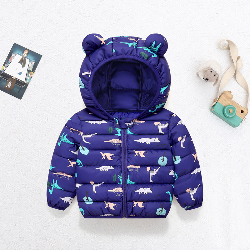 Casaco de algodão infantil, ja - Winter Clothing Baby Girl avaliação e preço