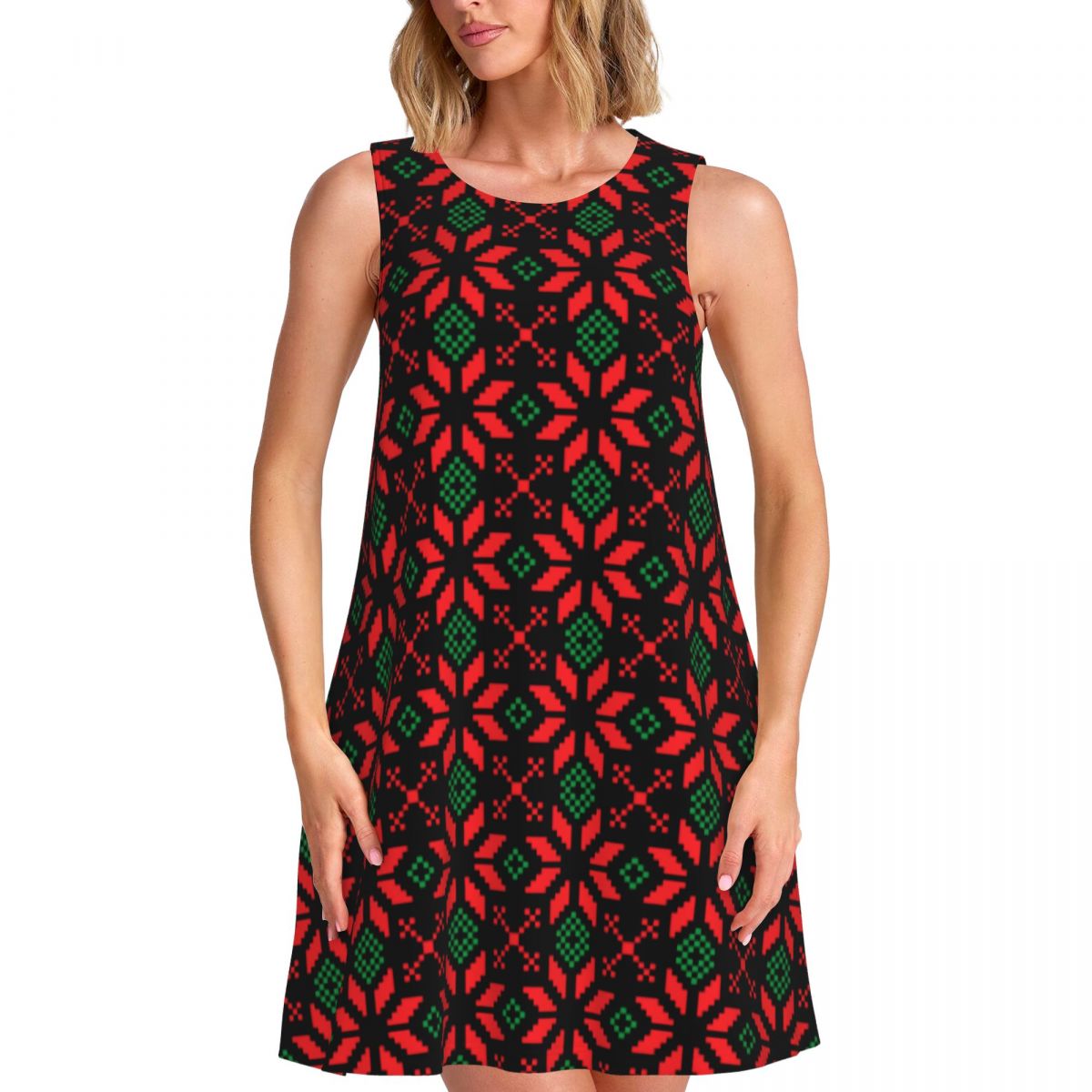 Vestido Casual Nórdico de Nata - Winter Clothing Ideas avaliação e preço