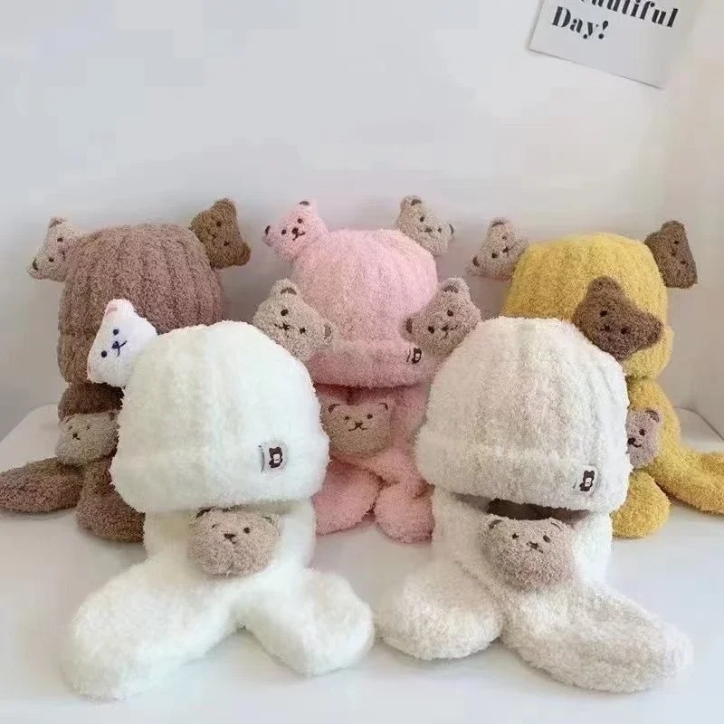 Conjunto de gorro e cachecol p - Winter Clothing Baby Girl avaliação e preço